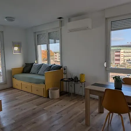 Appartement Moderne Avec Terrasse Et Vue Panoramique Straßburg Exterior foto
